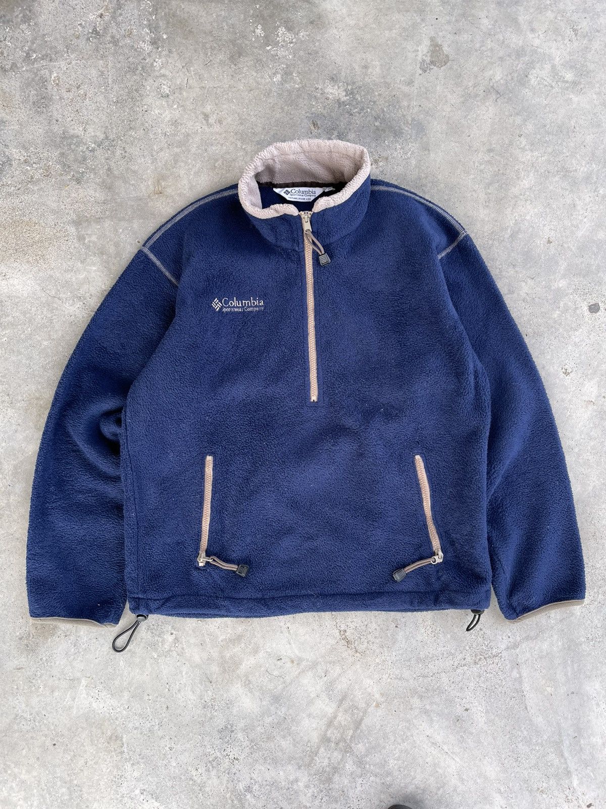 Columbia × Vintage Vintage Columbia Fleece Jacket Size US S / EU 44-46 / 1 - 1 Thumbnail