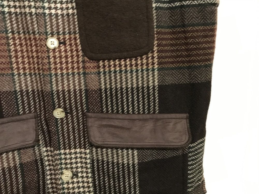 Vintage J2 Mr. Junko Jeans by Junko Koshino Patchwork Vest Size US L / EU 52-54 / 3 - 3 Thumbnail