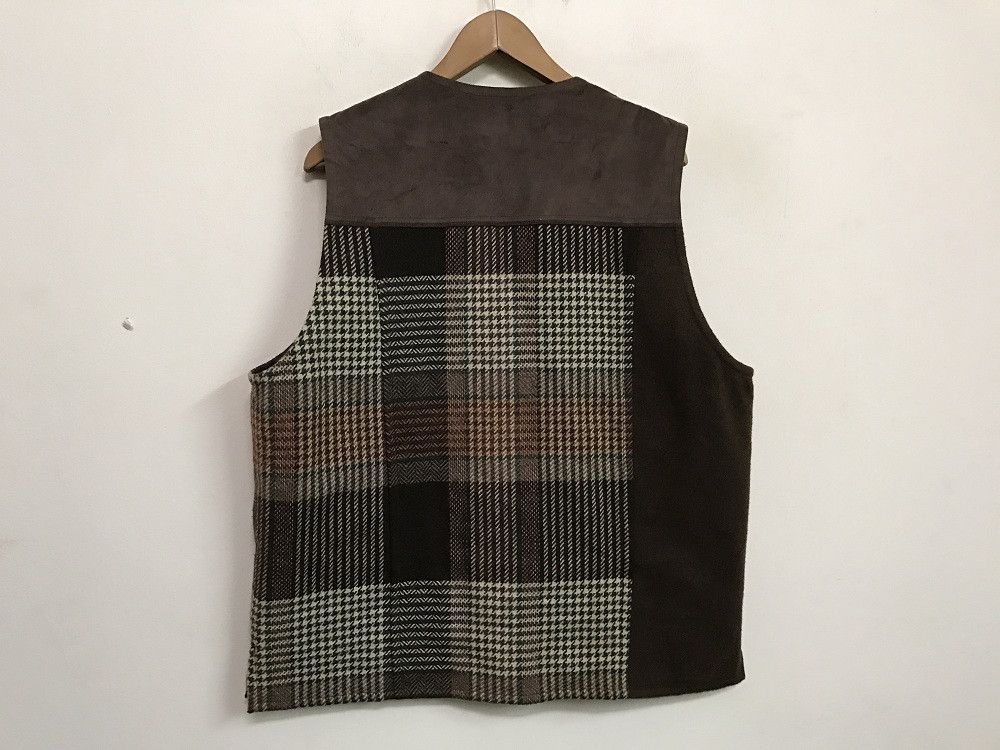 Vintage J2 Mr. Junko Jeans by Junko Koshino Patchwork Vest Size US L / EU 52-54 / 3 - 5 Thumbnail