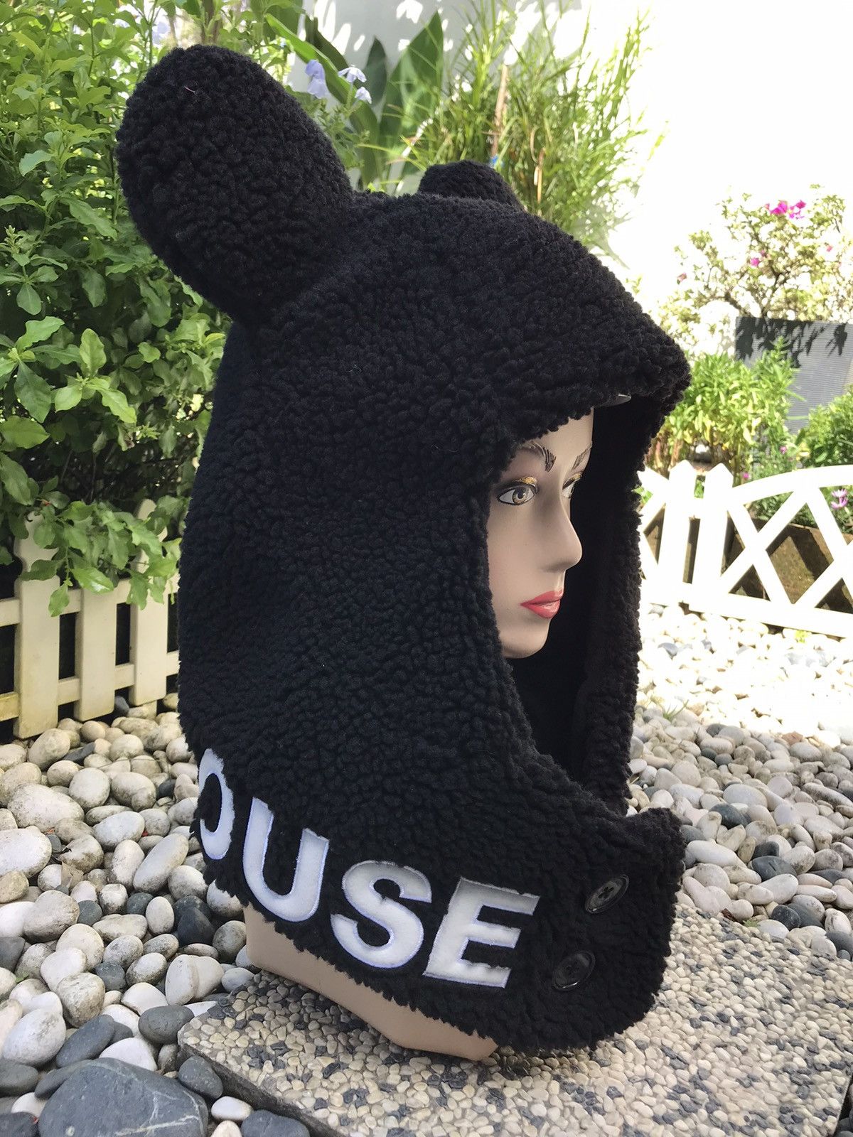 Disney AUTHENTIC MICKEY MOUSE FULL FAUX FUR FLAPS CAP HAT Size ONE SIZE - 2 Thumbnail