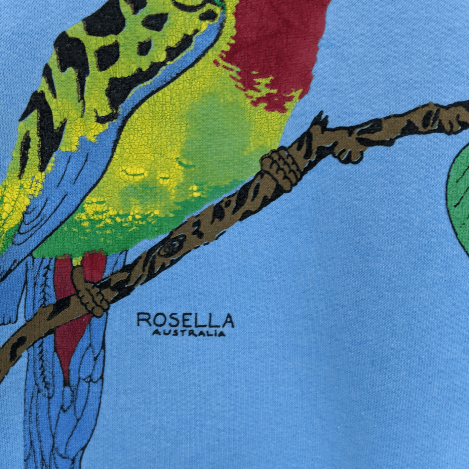 Vintage Vintage 80's ROSELLA Australia Bird Jumper Sweatshirt Size M / US 6-8 / IT 42-44 - 6 Thumbnail