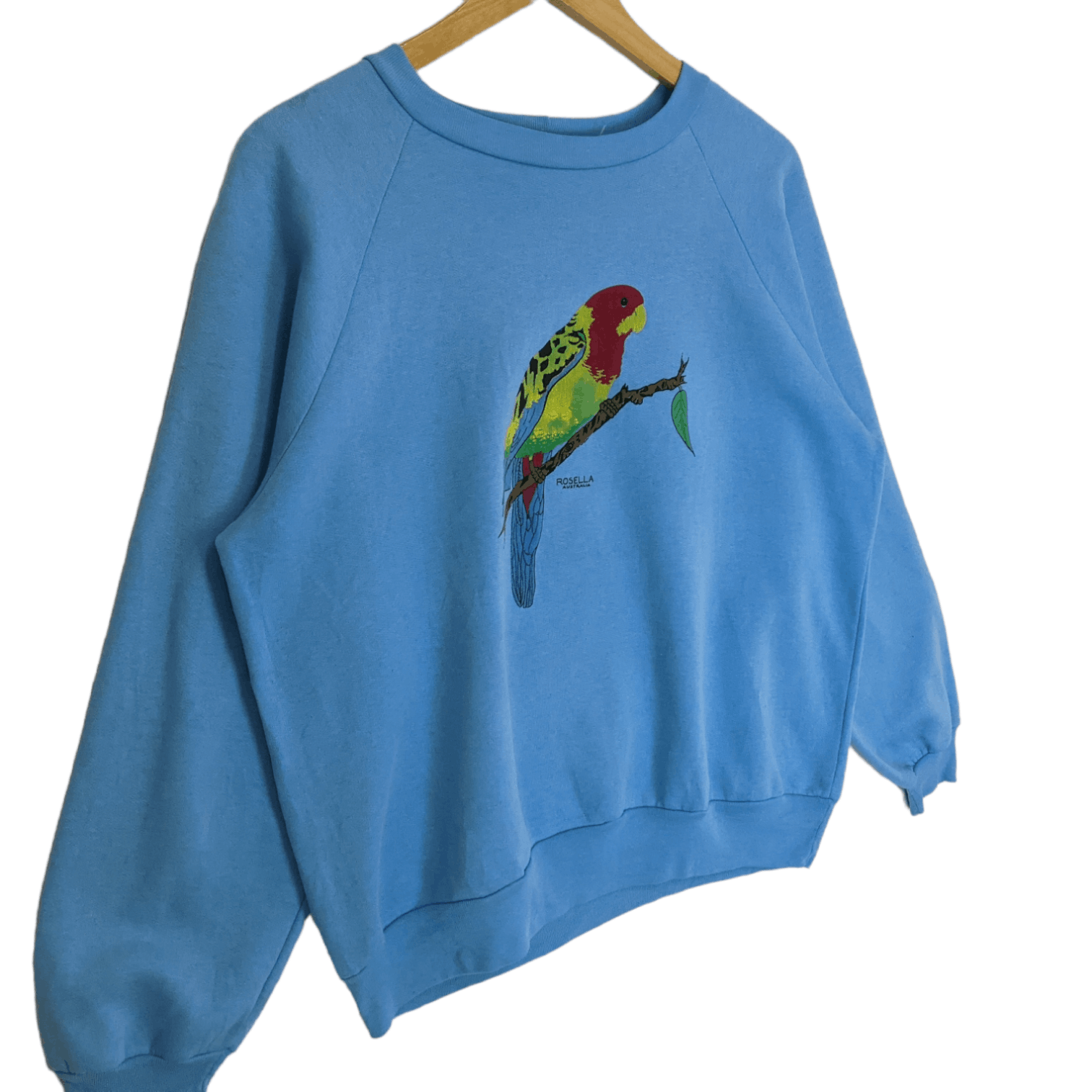Vintage Vintage 80's ROSELLA Australia Bird Jumper Sweatshirt Size M / US 6-8 / IT 42-44 - 3 Thumbnail