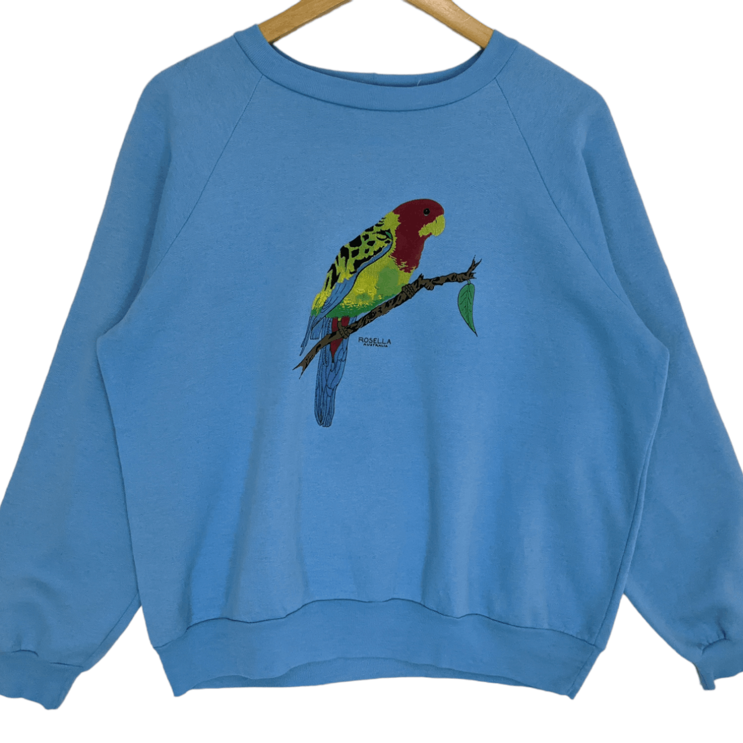 Vintage Vintage 80's ROSELLA Australia Bird Jumper Sweatshirt Size M / US 6-8 / IT 42-44 - 2 Thumbnail