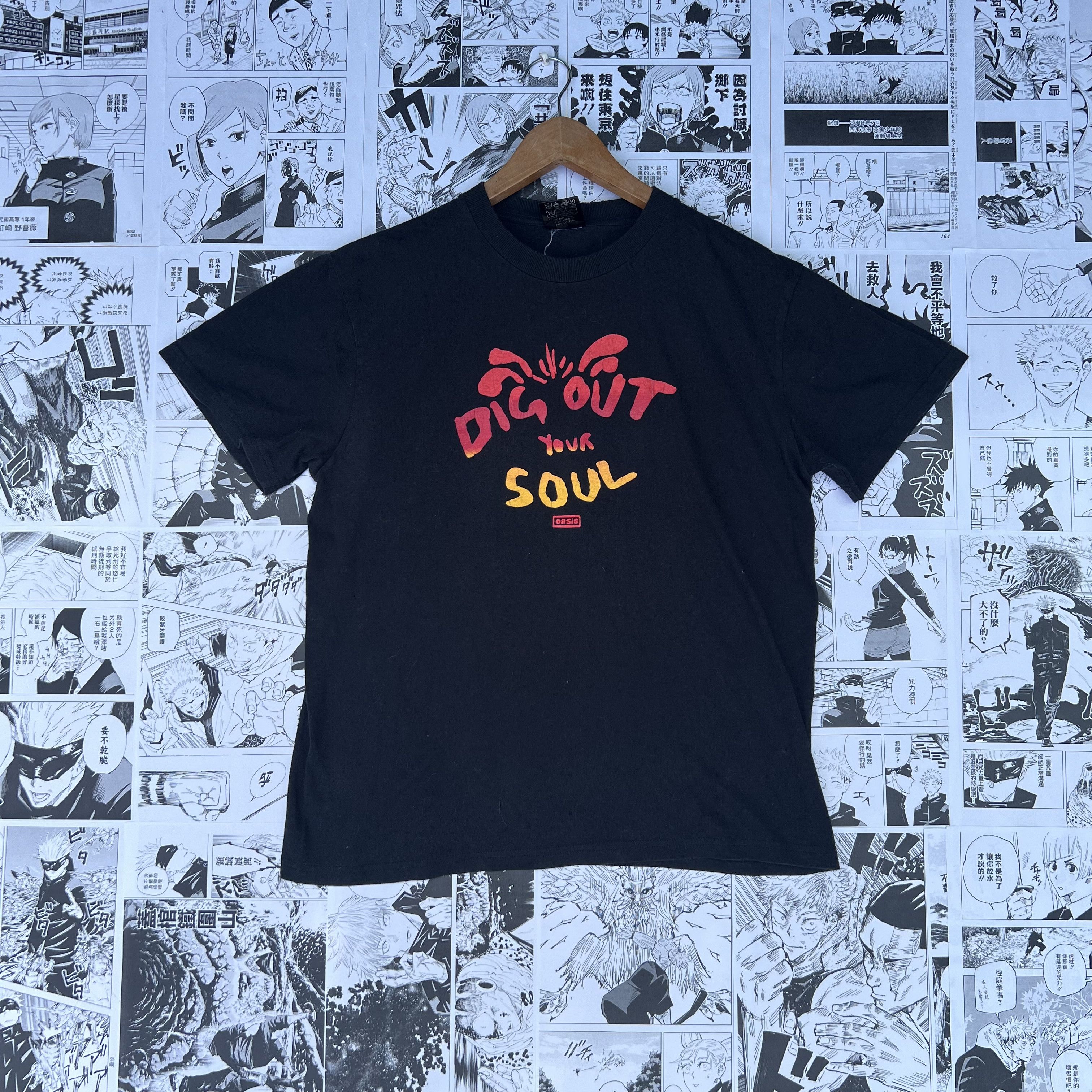 Band Tees × Vintage VINTAGE TEE SHIRT OASIS “DIG OUT YOUR SOUL” Size US L / EU 52-54 / 3 - 1 Thumbnail