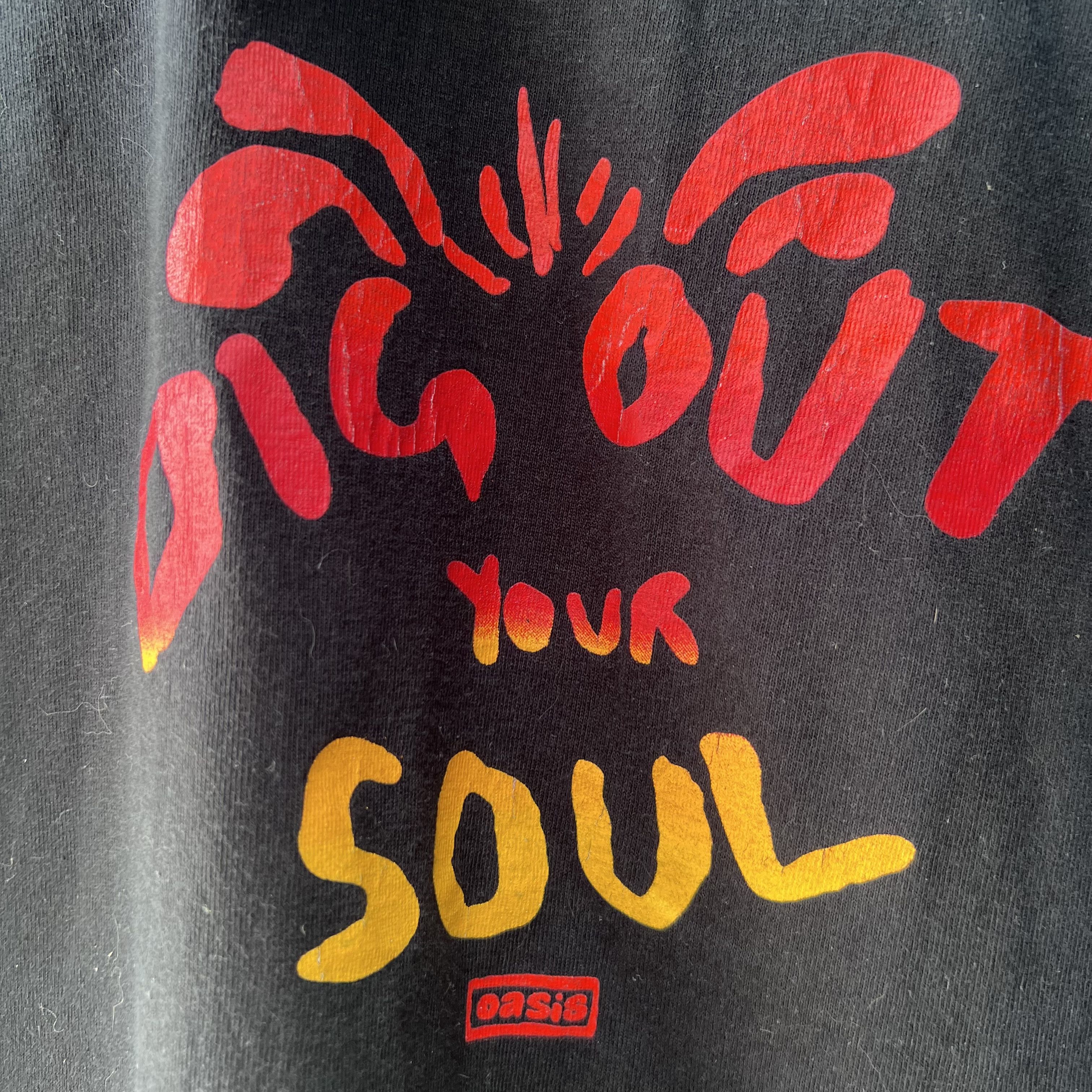 Band Tees × Vintage VINTAGE TEE SHIRT OASIS “DIG OUT YOUR SOUL” Size US L / EU 52-54 / 3 - 3 Thumbnail