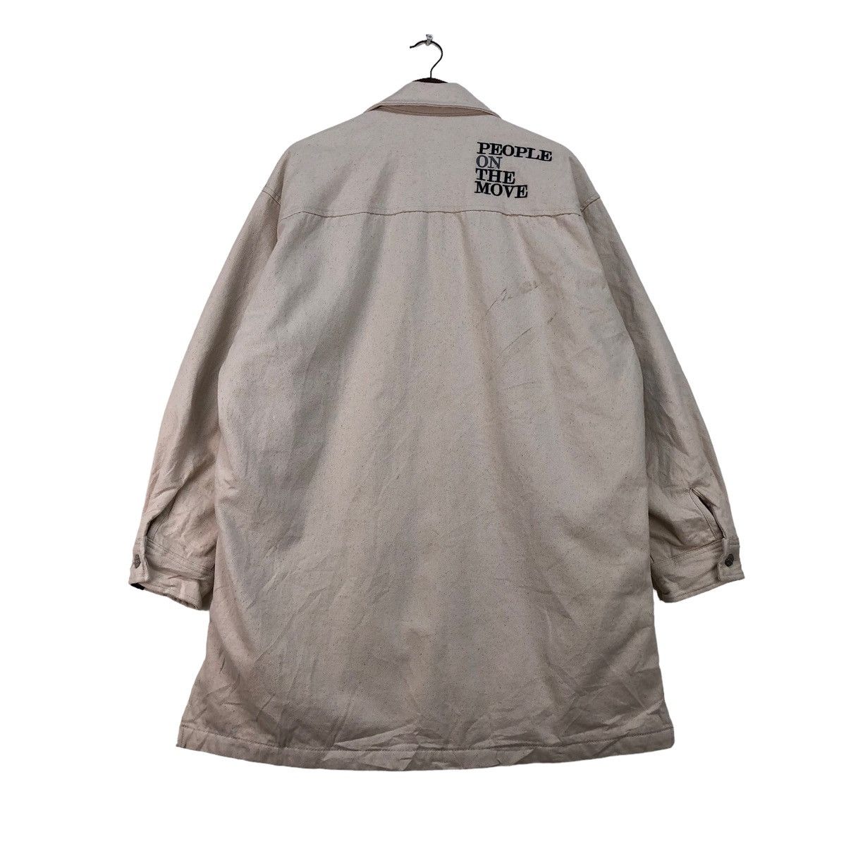 GU Kappa X GU Denim Long Jacket People On The Move Size US XL / EU 56 / 4 - 2 Thumbnail