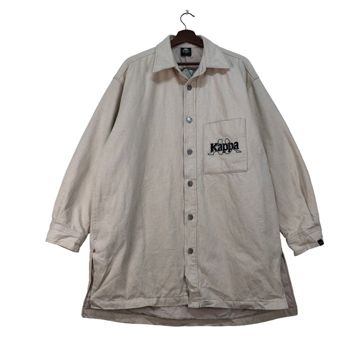GU Kappa X GU Denim Long Jacket People On The Move Size US XL / EU 56 / 4 - 1 Thumbnail