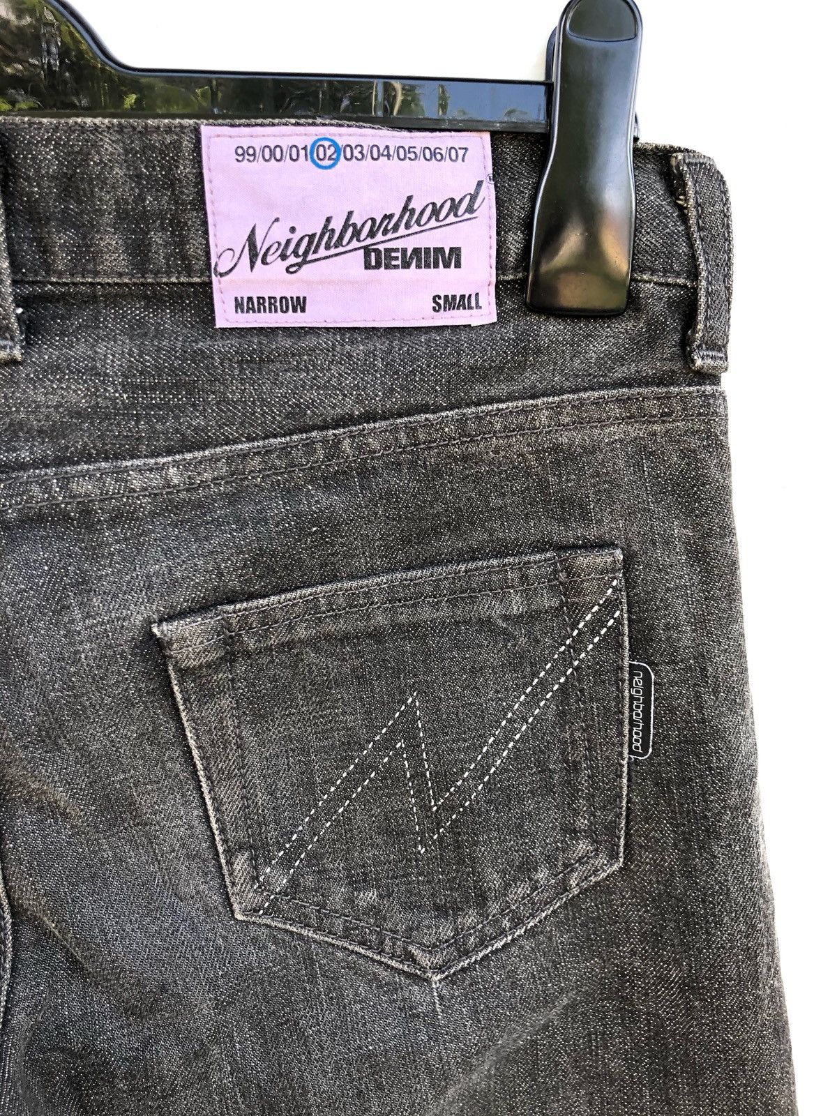 Neighborhood SS02 Neighbourhood Narrow Selvedge Jeans Japan Biker Wear Size US 30 / EU 46 - 6 Thumbnail