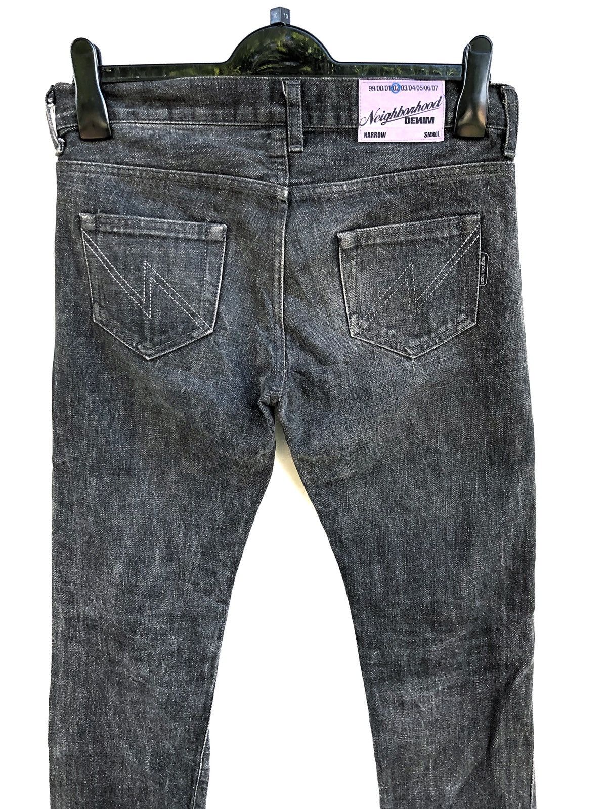 Neighborhood SS02 Neighbourhood Narrow Selvedge Jeans Japan Biker Wear Size US 30 / EU 46 - 5 Thumbnail