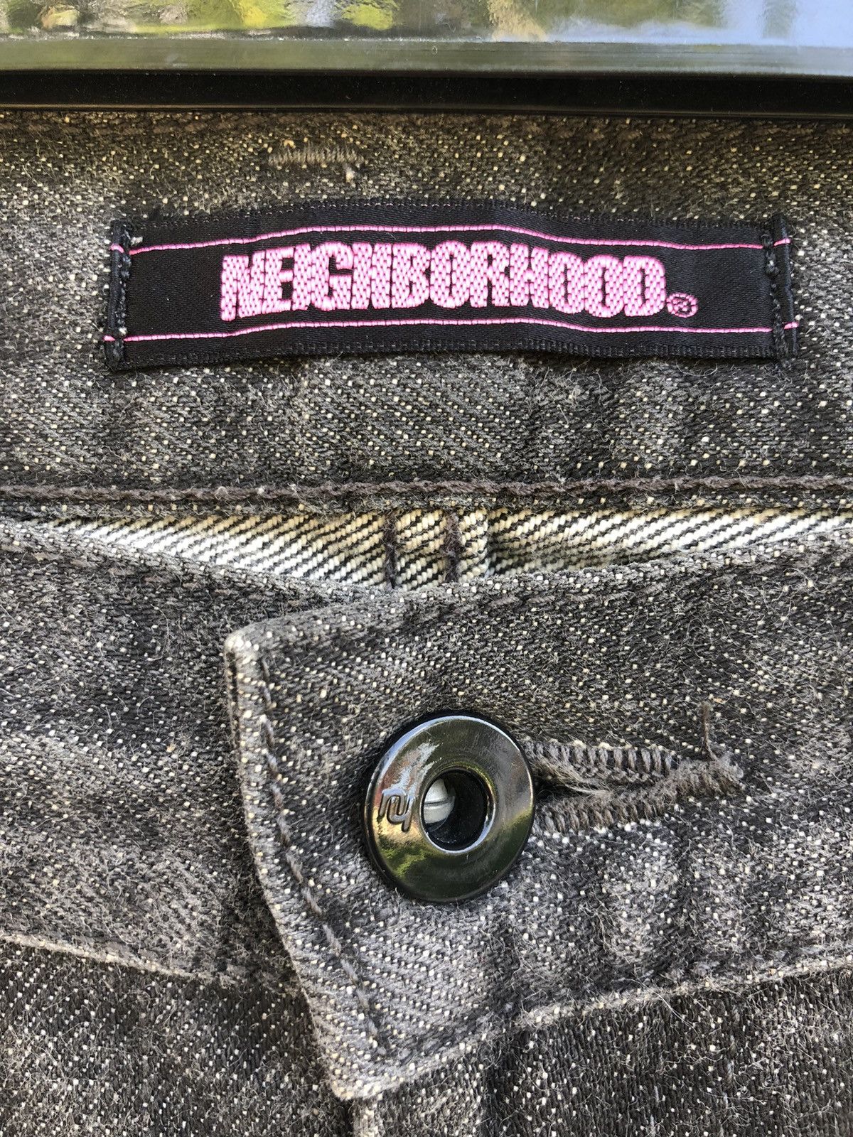 Neighborhood SS02 Neighbourhood Narrow Selvedge Jeans Japan Biker Wear Size US 30 / EU 46 - 9 Thumbnail