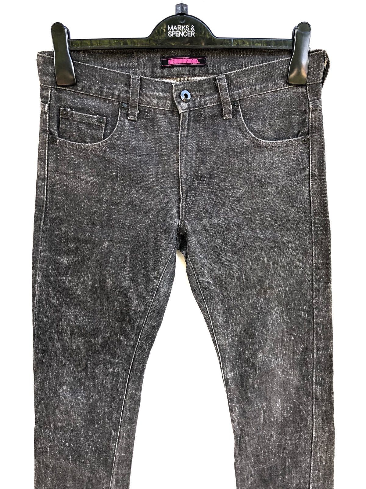 Neighborhood SS02 Neighbourhood Narrow Selvedge Jeans Japan Biker Wear Size US 30 / EU 46 - 3 Thumbnail