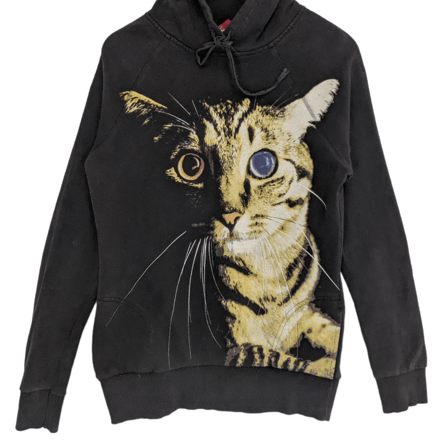 Divided DIVEDED H&M Cat Big Image Hoodie Sweatshirt Size L / US 10 / IT 46 - 3 Thumbnail