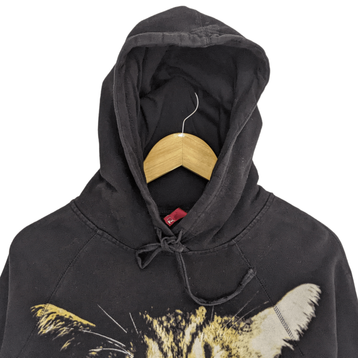 Divided DIVEDED H&M Cat Big Image Hoodie Sweatshirt Size L / US 10 / IT 46 - 5 Thumbnail
