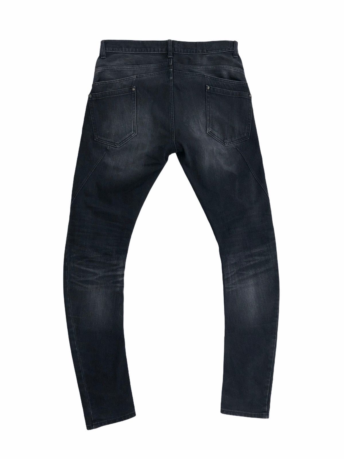 Diet Butcher Slim Skin Spring Summer 2015 Black Distressed Jeans Size US 32 / EU 48 - 2 Thumbnail
