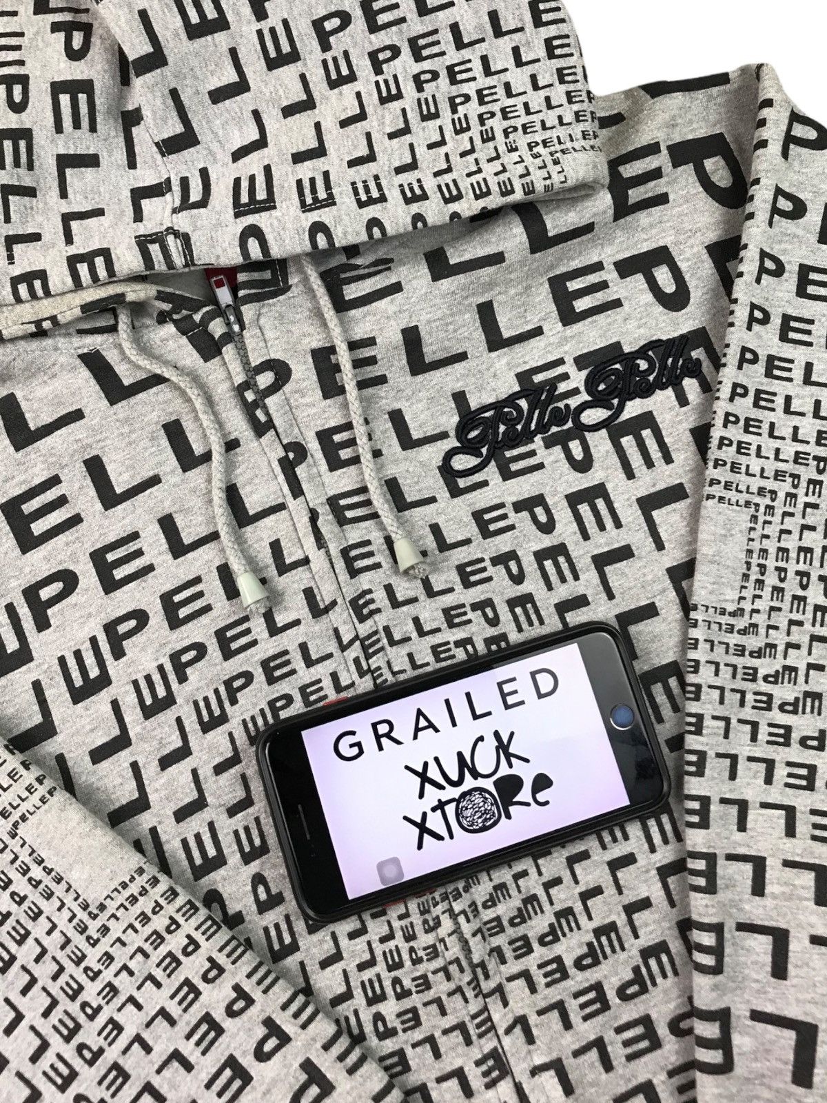 Pelle Pelle 🔥VINTAGE PELLE PELLE MARC BUCHANAN HOODIES ZIPPER MONOGRAM Size US XL / EU 56 / 4 - 23 Thumbnail