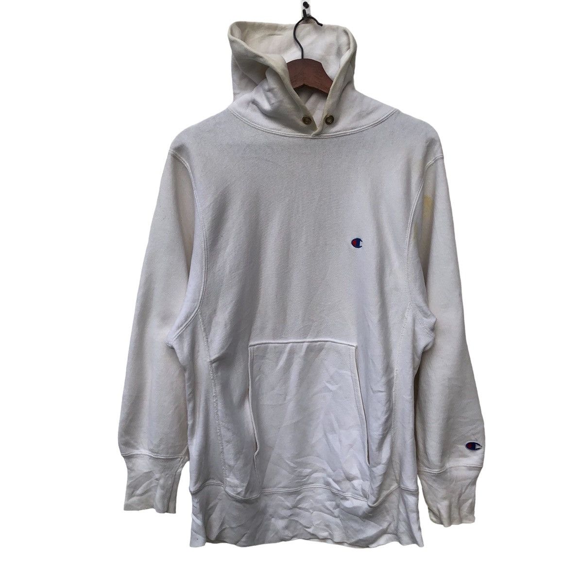 Champion Vintage Champion Pull Over Sweatshirt Hoodie Jacket Size US M / EU 48-50 / 2 - 1 Thumbnail
