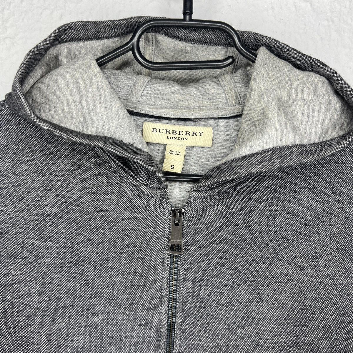 Burberry Burberry London Burberrys Zip Up Hoodie Grey Sweatshirt Logo Size US S / EU 44-46 / 1 - 4 Thumbnail