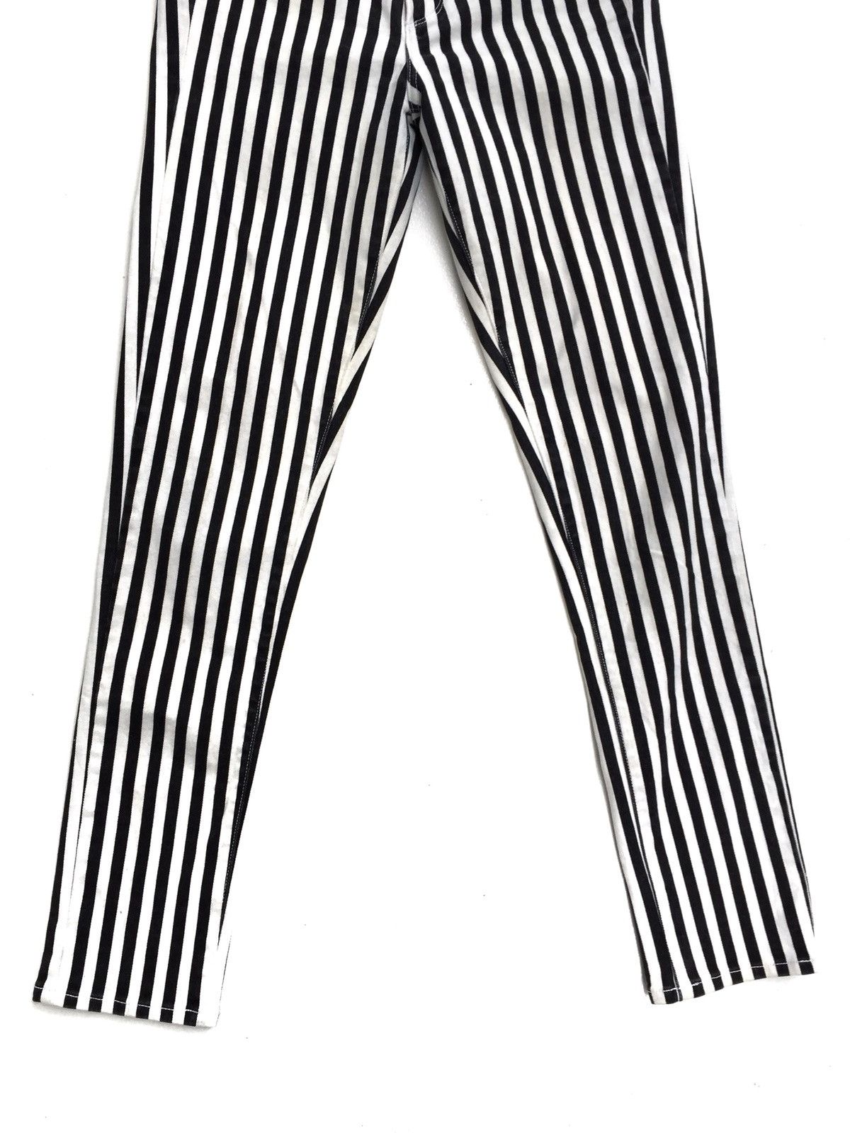 Designer × Paige Designers Brand Paige Prisoner Border Skinny Stripes Pants Size US 28 / EU 44 - 6 Thumbnail