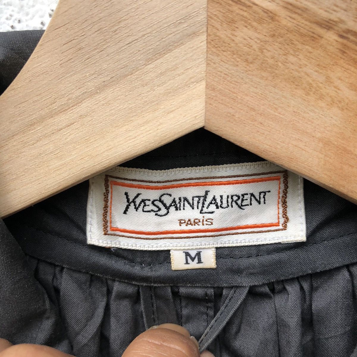 Yves Saint Laurent RARE YVES SAINT LAURENT CROPPED BLACK JACKET Size M / US 6-8 / IT 42-44 - 5 Thumbnail