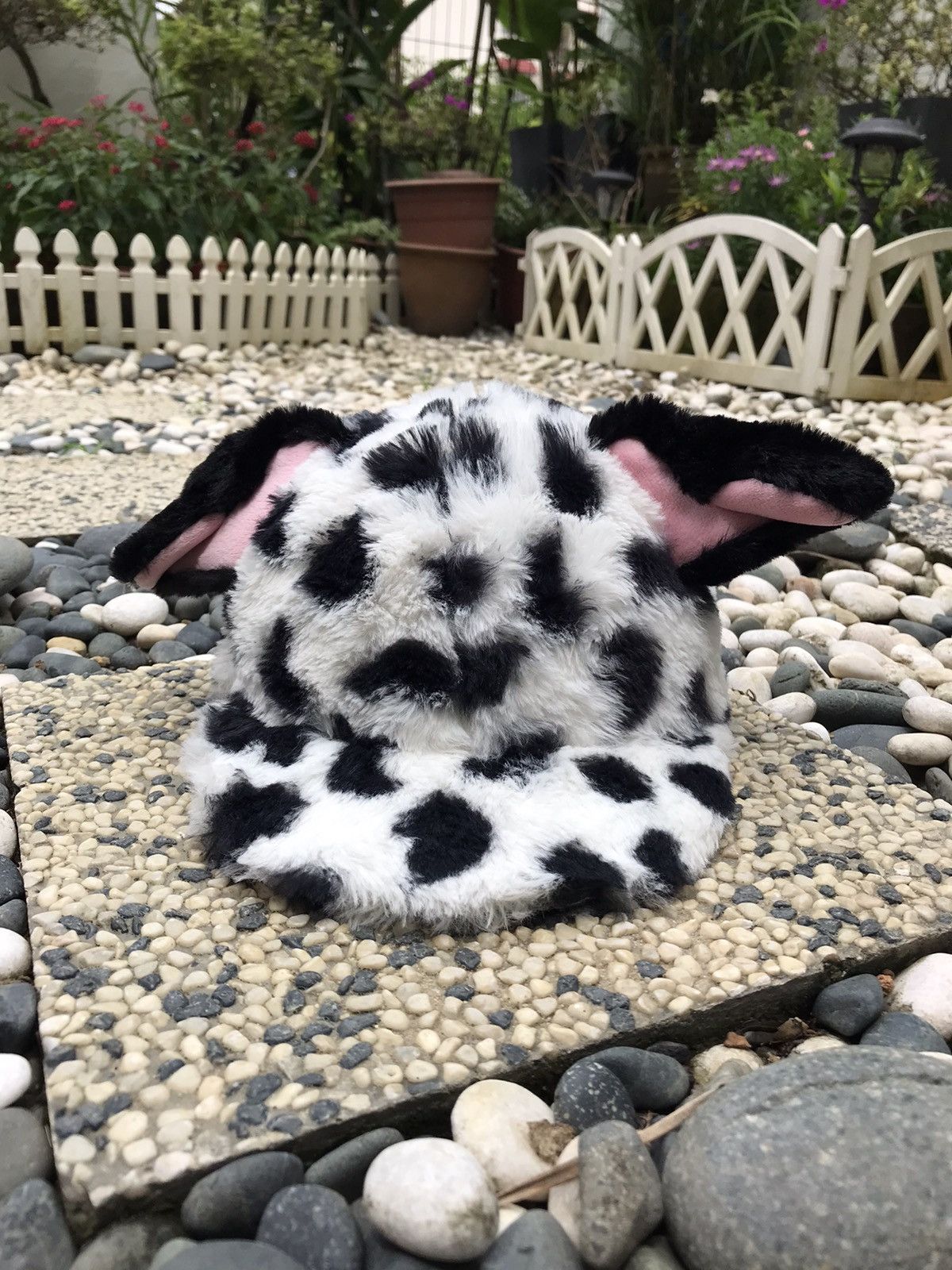 Disney × Japanese Brand AUTHENTIC 101 DALMATIAN FULL FAUX FUR CAP HAT Size ONE SIZE - 10 Thumbnail