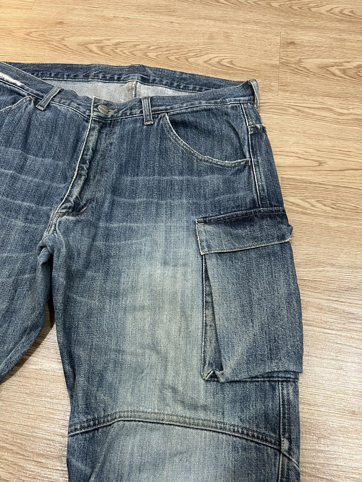 Carhartt × Vintage 🔥Mega Rare🔥Vintage Carhatt Distressed Cargo Workers Denim Size US 34 / EU 50 - 5 Thumbnail