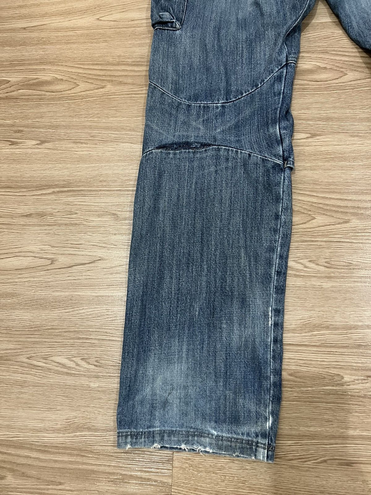 Carhartt × Vintage 🔥Mega Rare🔥Vintage Carhatt Distressed Cargo Workers Denim Size US 34 / EU 50 - 10 Thumbnail