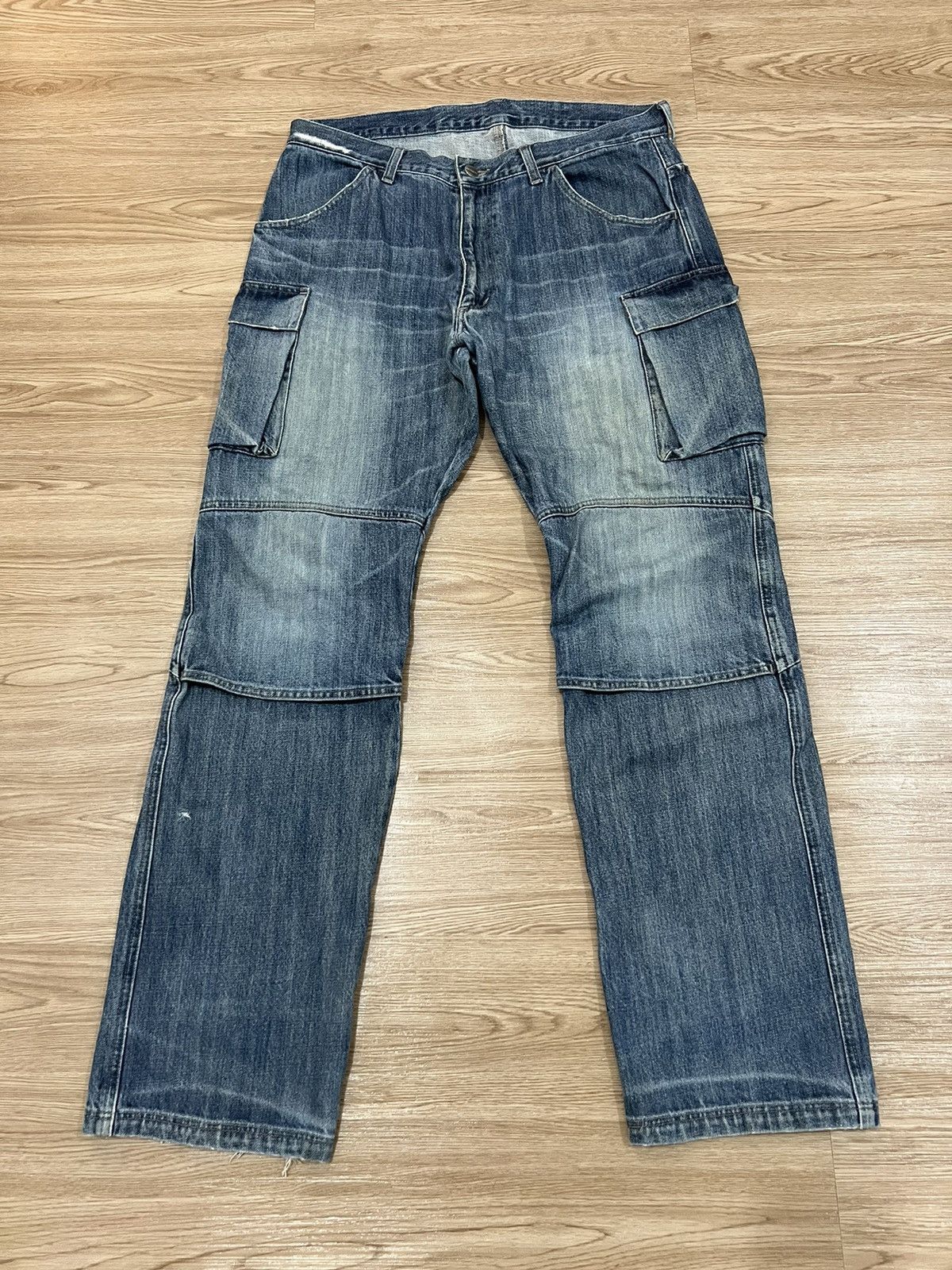 Carhartt × Vintage 🔥Mega Rare🔥Vintage Carhatt Distressed Cargo Workers Denim Size US 34 / EU 50 - 1 Thumbnail
