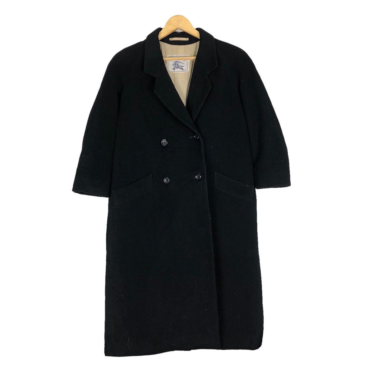 Burberry 🔥BURBERRY LONG COAT WOOL JACKET Size S / US 4 / IT 40 - 1 Thumbnail