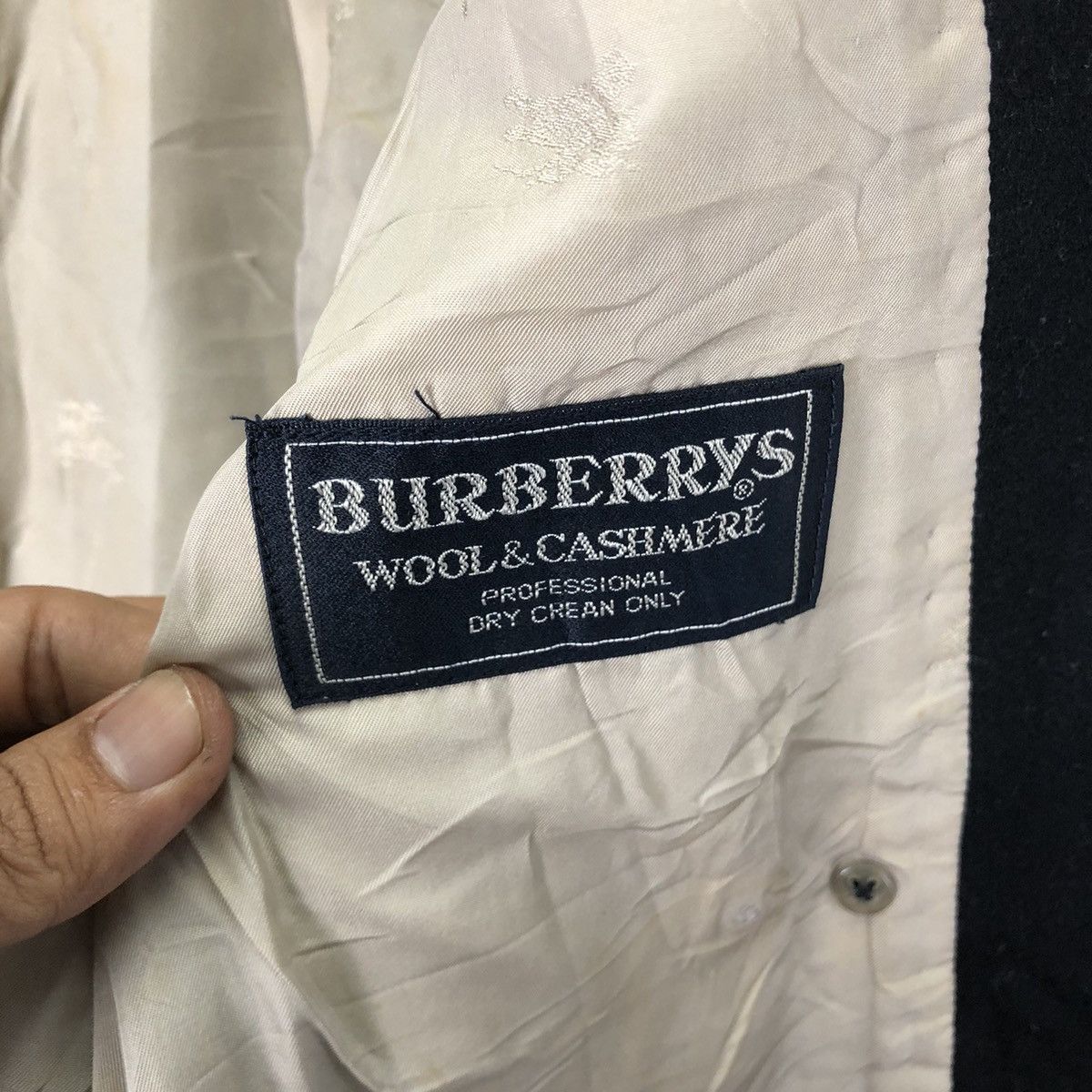 Burberry 🔥BURBERRY LONG COAT WOOL JACKET Size S / US 4 / IT 40 - 6 Thumbnail