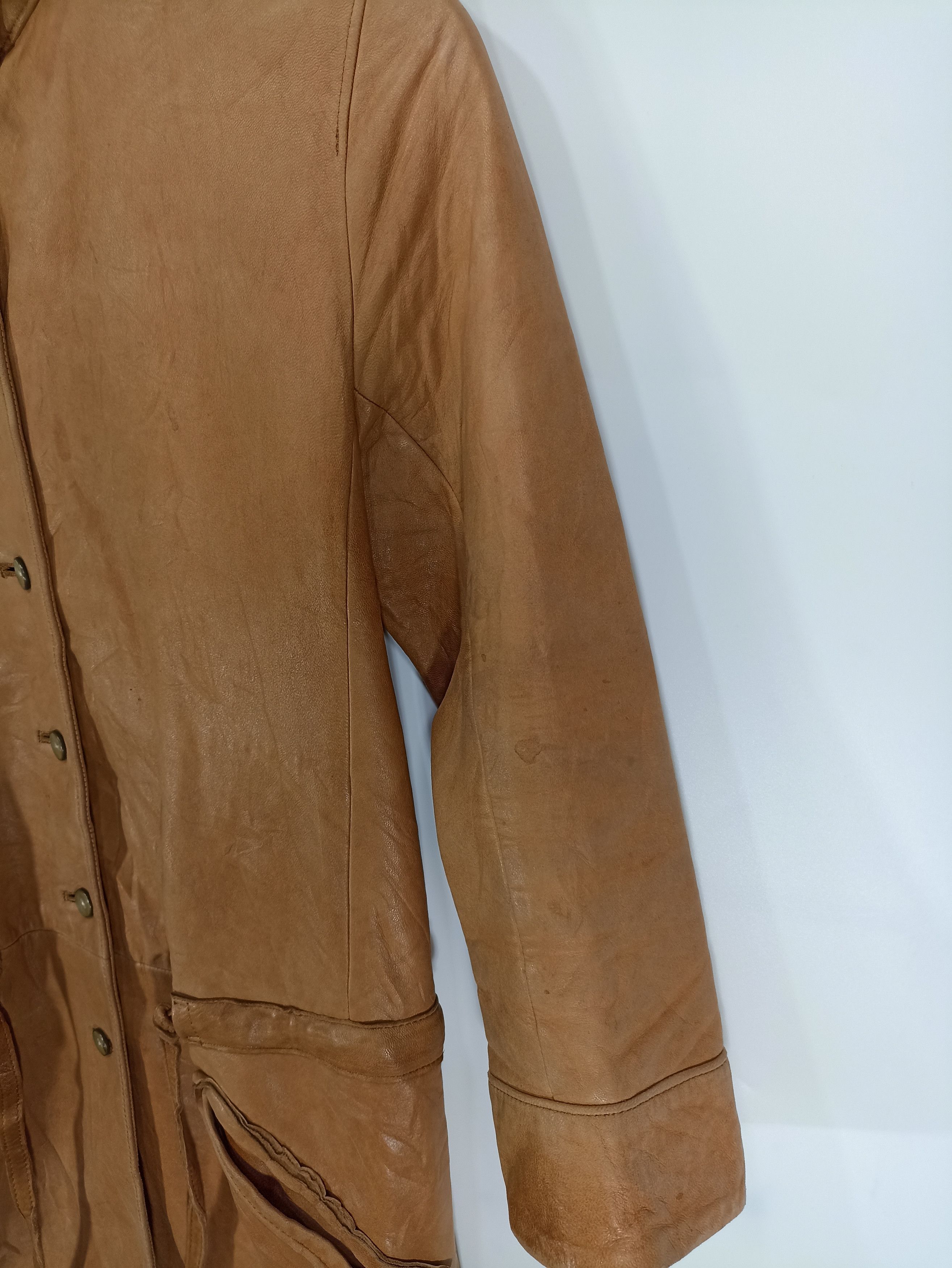 Japanese Brand × Vintage Vintage Macphee Sheepskin Button Up Woman Coat Size M / US 6-8 / IT 42-44 - 2 Thumbnail