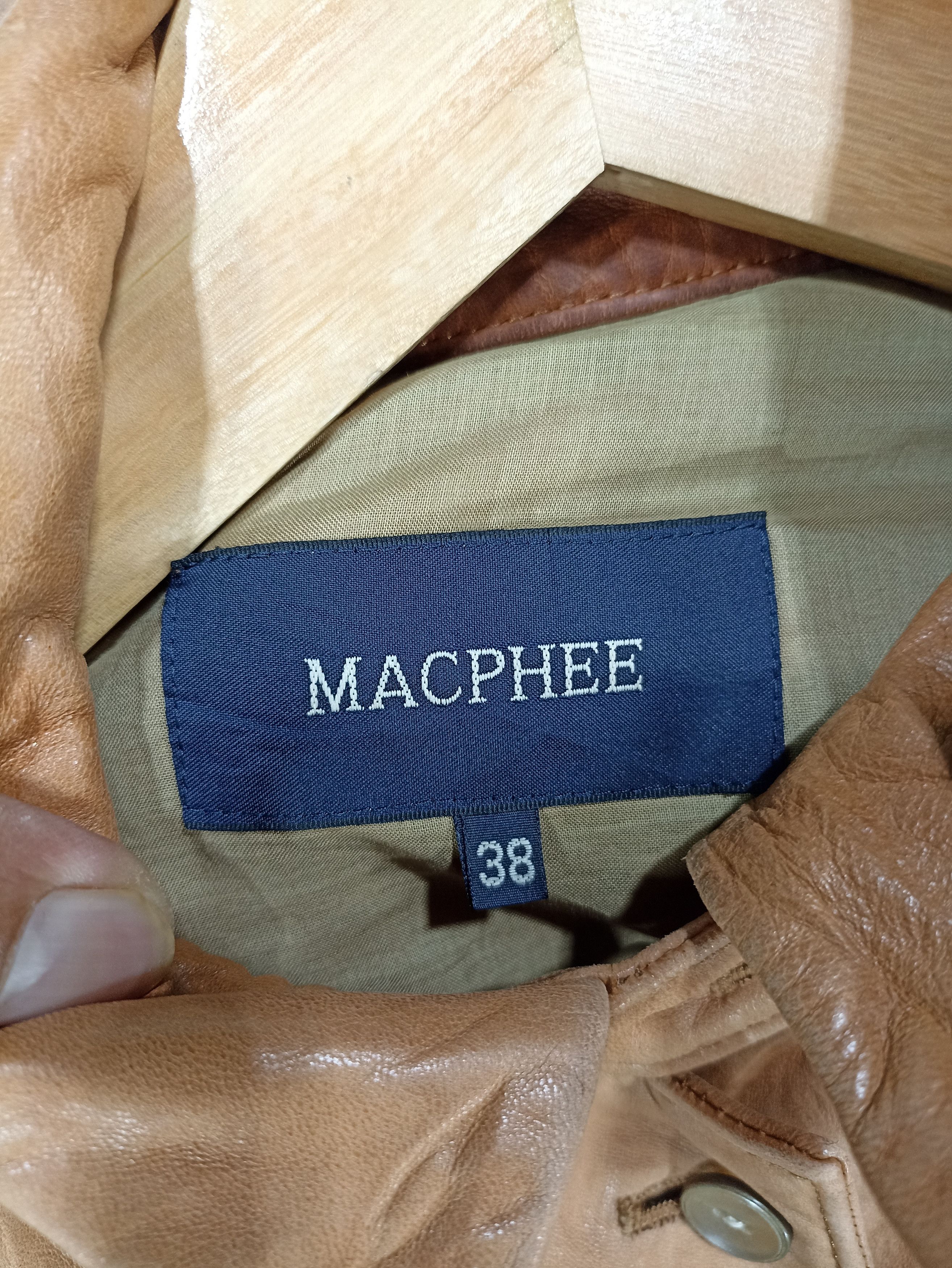 Japanese Brand × Vintage Vintage Macphee Sheepskin Button Up Woman Coat Size M / US 6-8 / IT 42-44 - 8 Thumbnail