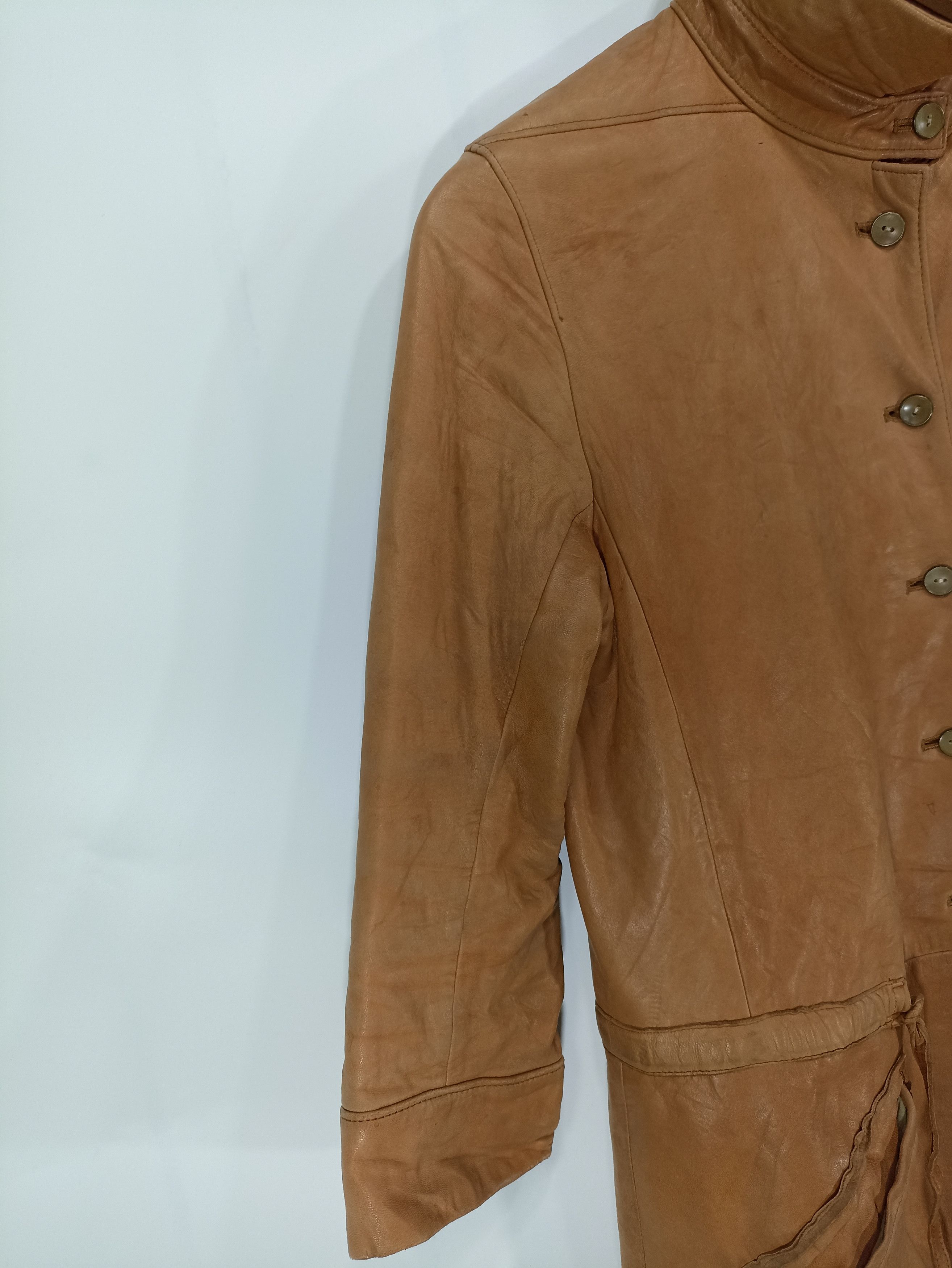 Japanese Brand × Vintage Vintage Macphee Sheepskin Button Up Woman Coat Size M / US 6-8 / IT 42-44 - 3 Thumbnail