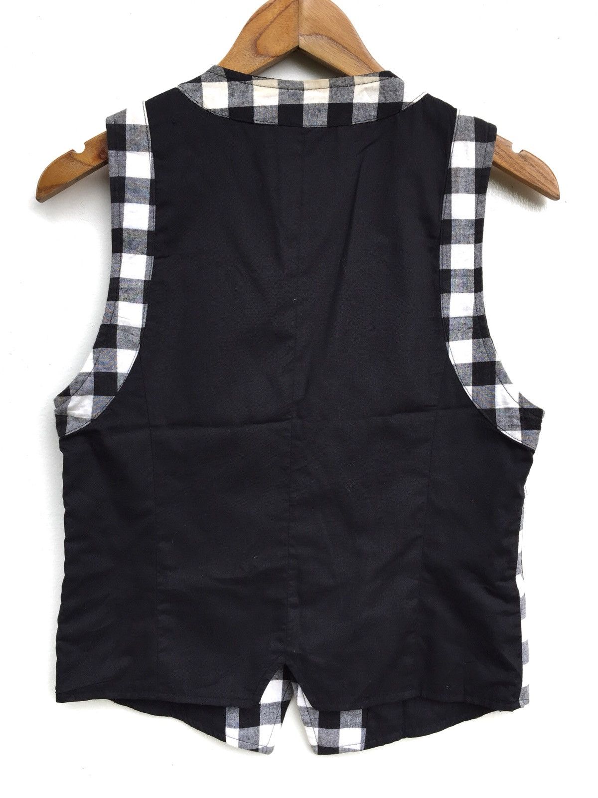 Number (N)ine Vintage Number (N)ine Takahiro Miyashita Checkered Vest Size US S / EU 44-46 / 1 - 4 Thumbnail