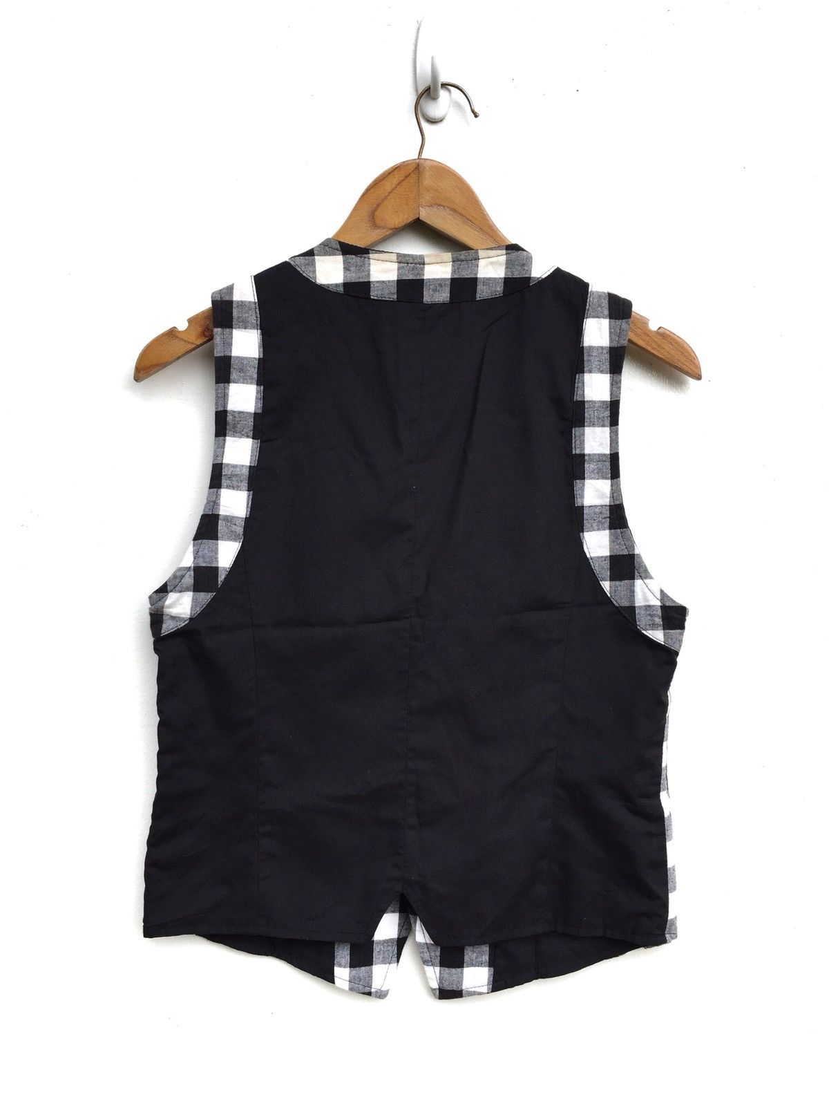 Number (N)ine Vintage Number (N)ine Takahiro Miyashita Checkered Vest Size US S / EU 44-46 / 1 - 2 Thumbnail