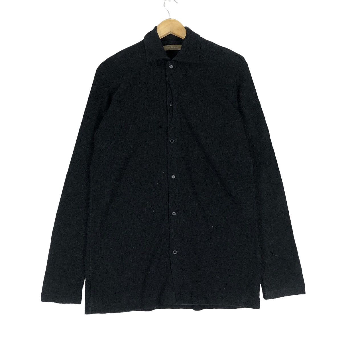 Yohji Yamamoto 🔥 Shirt Y’S For Men Long Sleeve Center Pocket Size US M / EU 48-50 / 2 - 2 Thumbnail