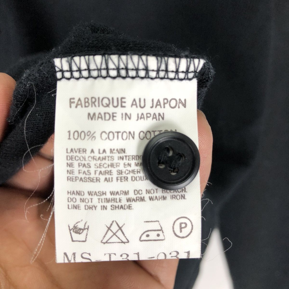 Yohji Yamamoto 🔥 Shirt Y’S For Men Long Sleeve Center Pocket Size US M / EU 48-50 / 2 - 7 Thumbnail