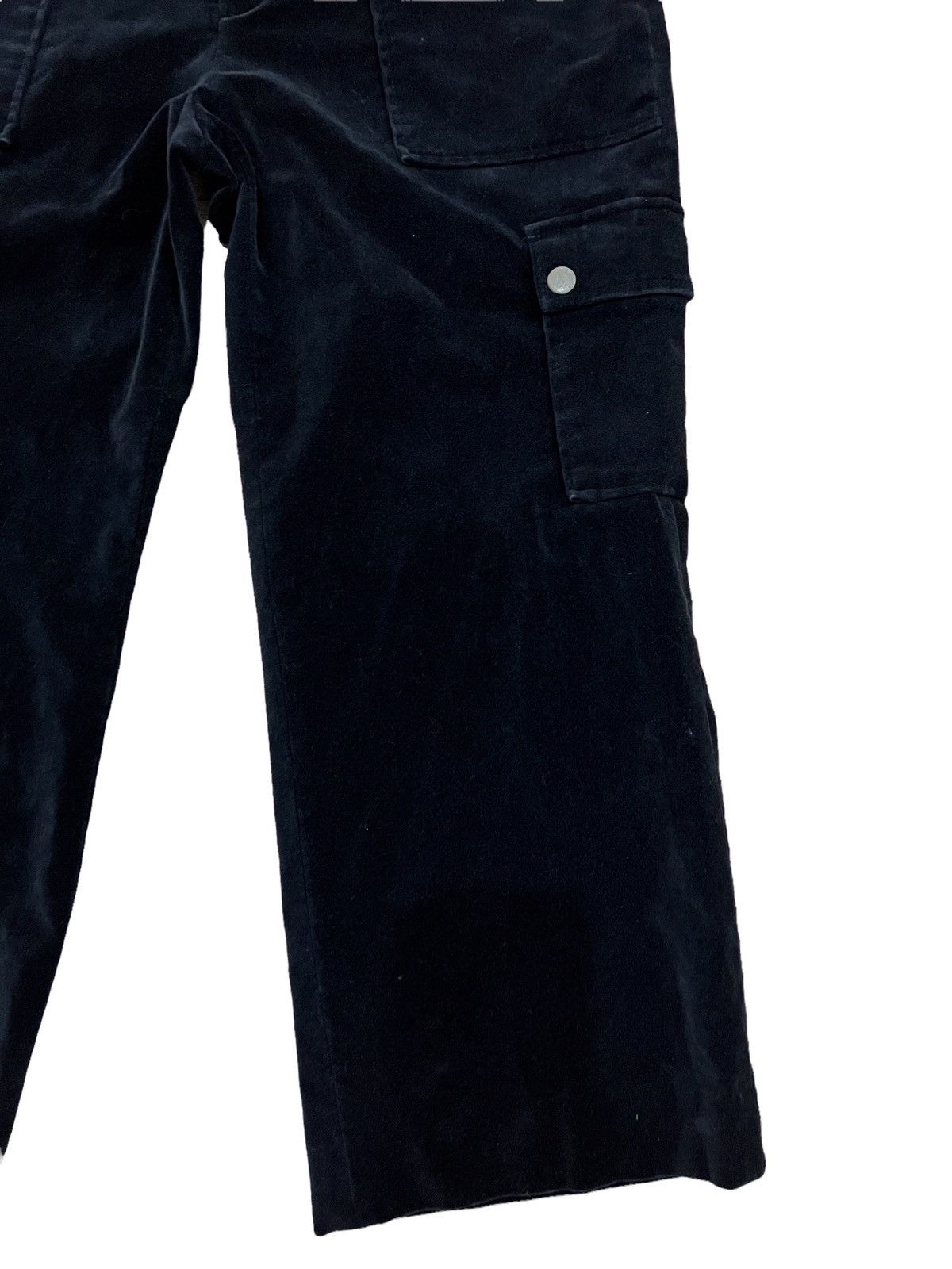Beauty Beast × Japanese Brand × Seditionaries 🔥JAPANESE BRAND ETTOFER BLACK VELVET VELOUR PANTS Size US 30 / EU 46 - 10 Thumbnail