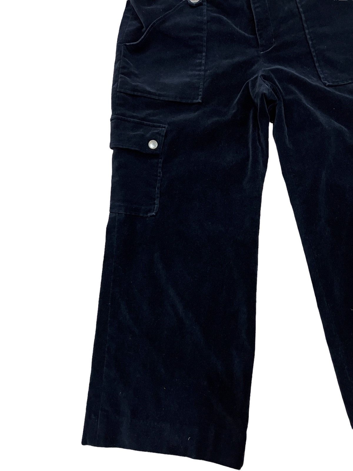 Beauty Beast × Japanese Brand × Seditionaries 🔥JAPANESE BRAND ETTOFER BLACK VELVET VELOUR PANTS Size US 30 / EU 46 - 9 Thumbnail