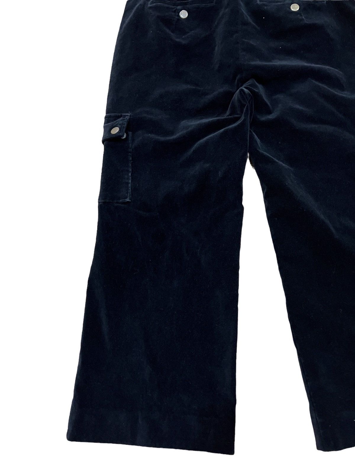 Beauty Beast × Japanese Brand × Seditionaries 🔥JAPANESE BRAND ETTOFER BLACK VELVET VELOUR PANTS Size US 30 / EU 46 - 11 Thumbnail
