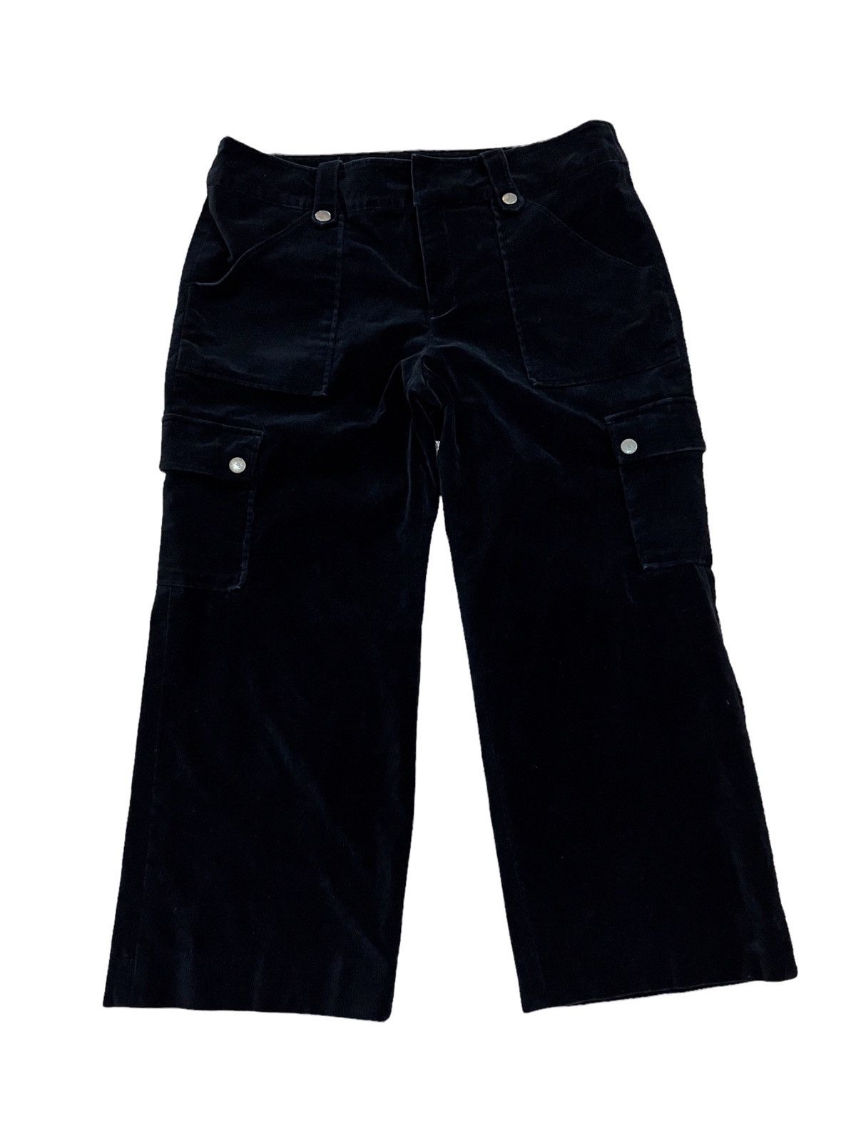 Beauty Beast × Japanese Brand × Seditionaries 🔥JAPANESE BRAND ETTOFER BLACK VELVET VELOUR PANTS Size US 30 / EU 46 - 2 Thumbnail