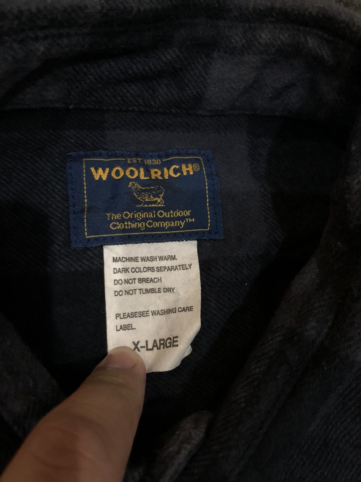 Woolrich Woolen Mills Vintage Woolrich Checkered Flannel Shirt Size US L / EU 52-54 / 3 - 4 Thumbnail