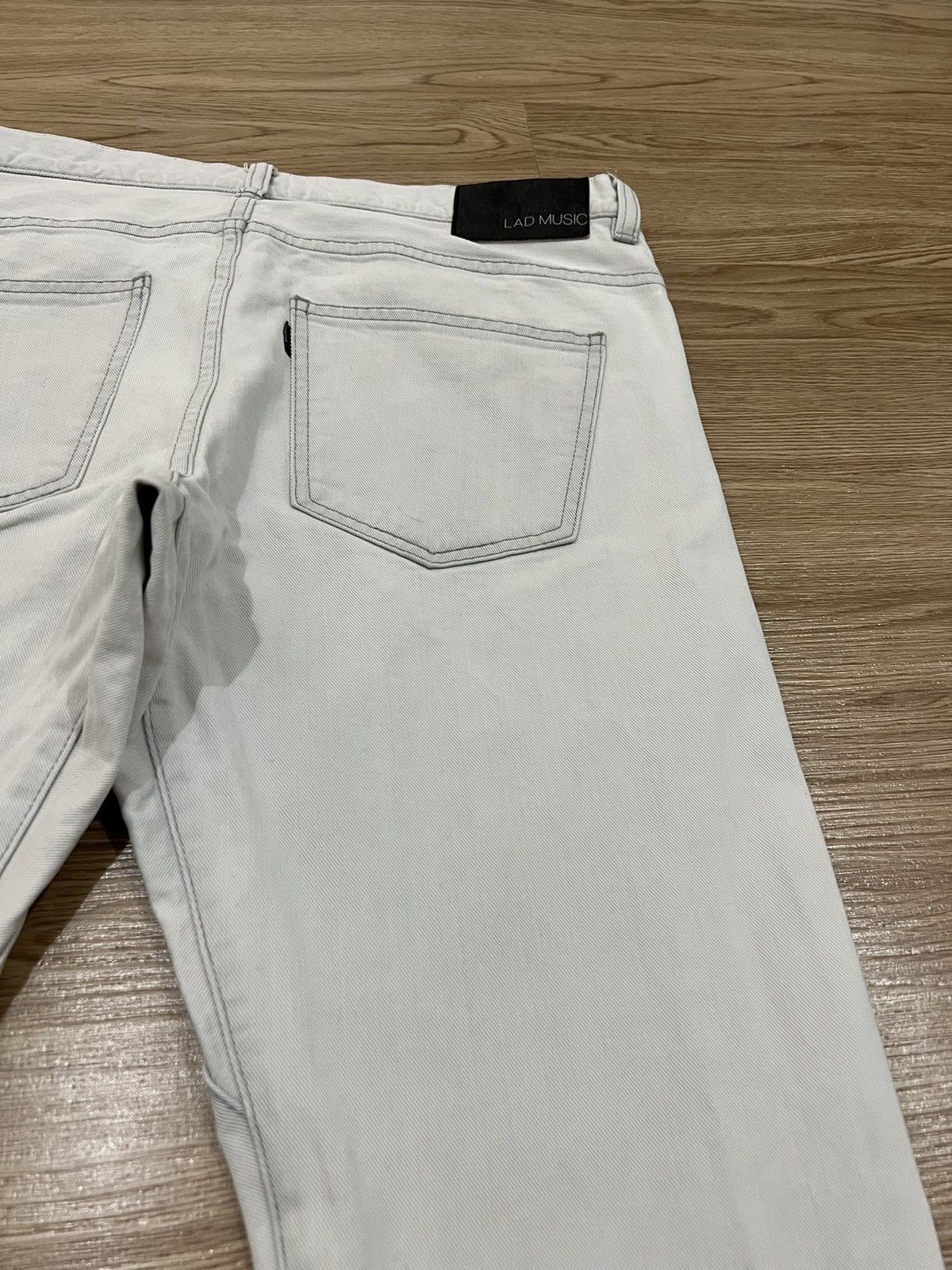 Japanese Brand × Lad Musician 🔥MEGA RARE🔥Lad Musician Faded Design Pants Size US 31 - 6 Thumbnail
