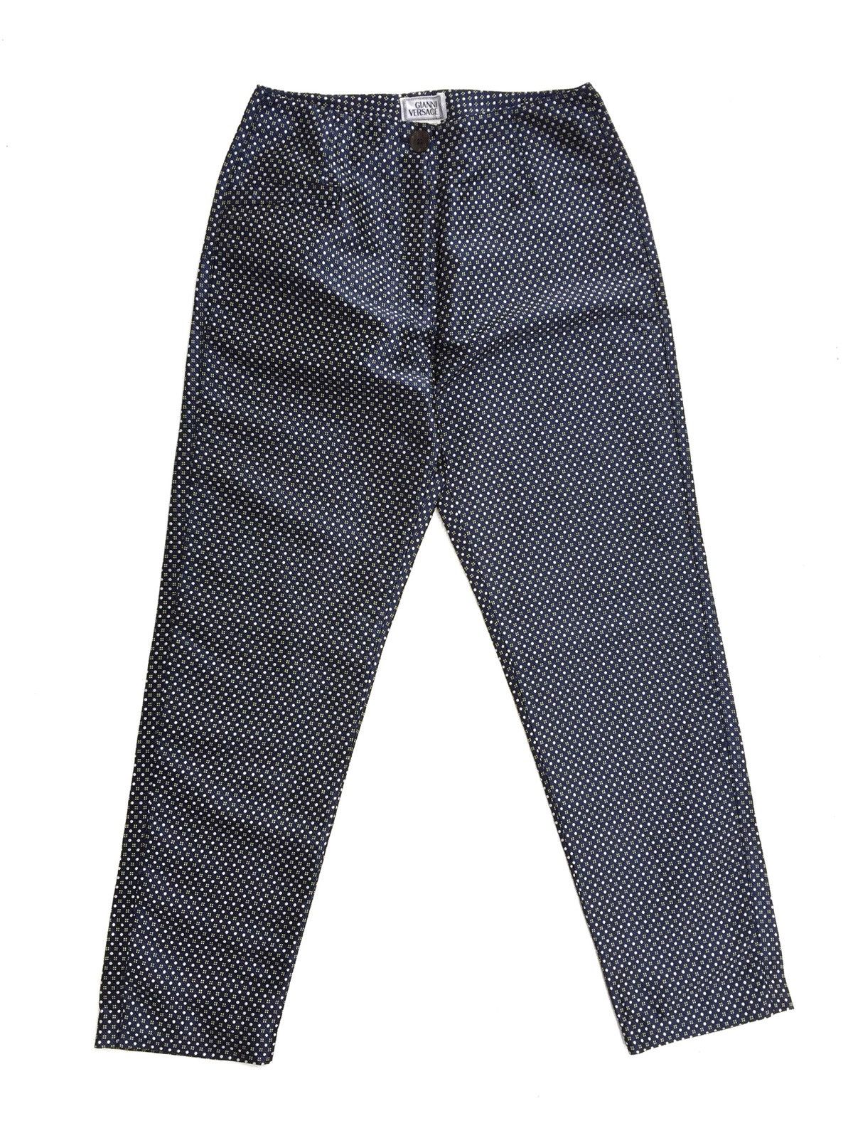 Versace Vintage GIANNI VERSACE All Overprint High Waist Pants Size US 26 / EU 42 - 4 Thumbnail