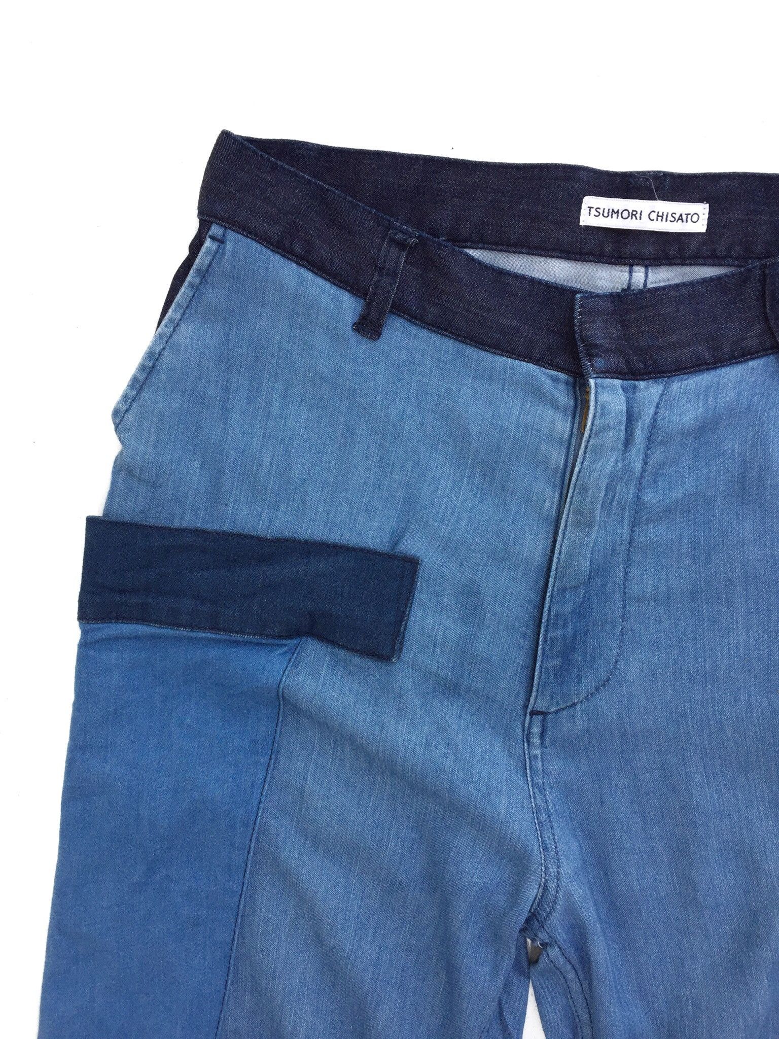 Issey Miyake × Tsumori Chisato Vintage Issey Miyake Tsumori Chisato Deconstruct Pants Size US 29 - 7 Thumbnail