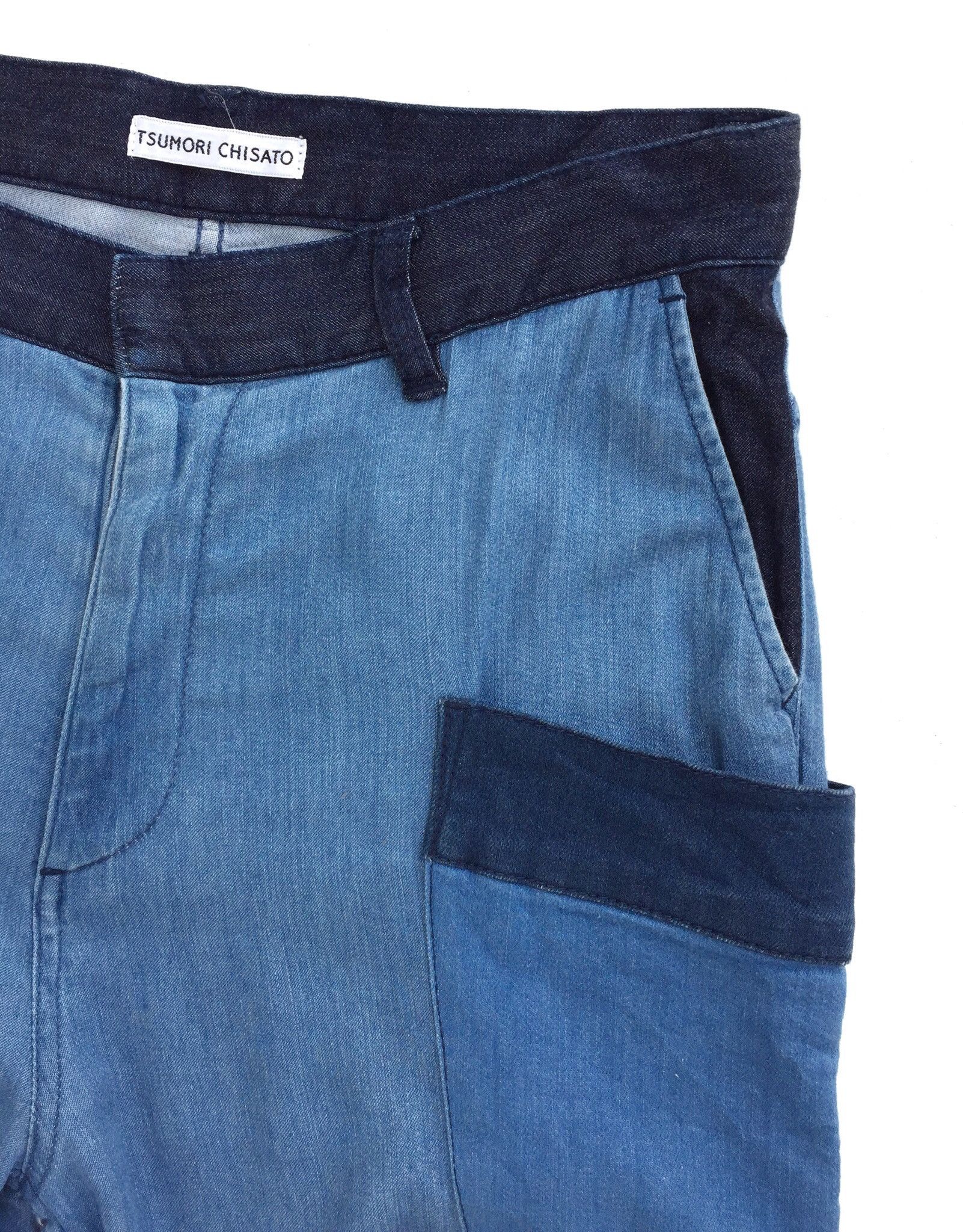 Issey Miyake × Tsumori Chisato Vintage Issey Miyake Tsumori Chisato Deconstruct Pants Size US 29 - 6 Thumbnail