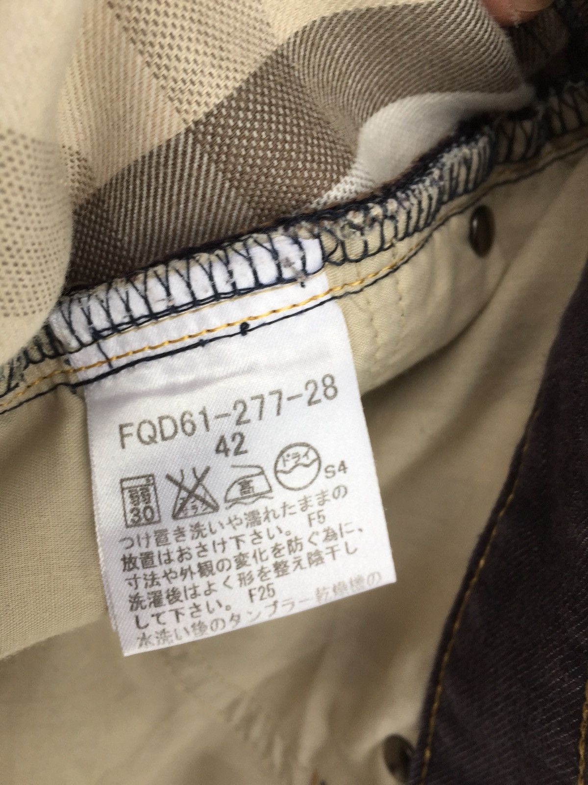 Burberry Vintage Burberry London Jeans Size US 30 / EU 46 - 10 Thumbnail