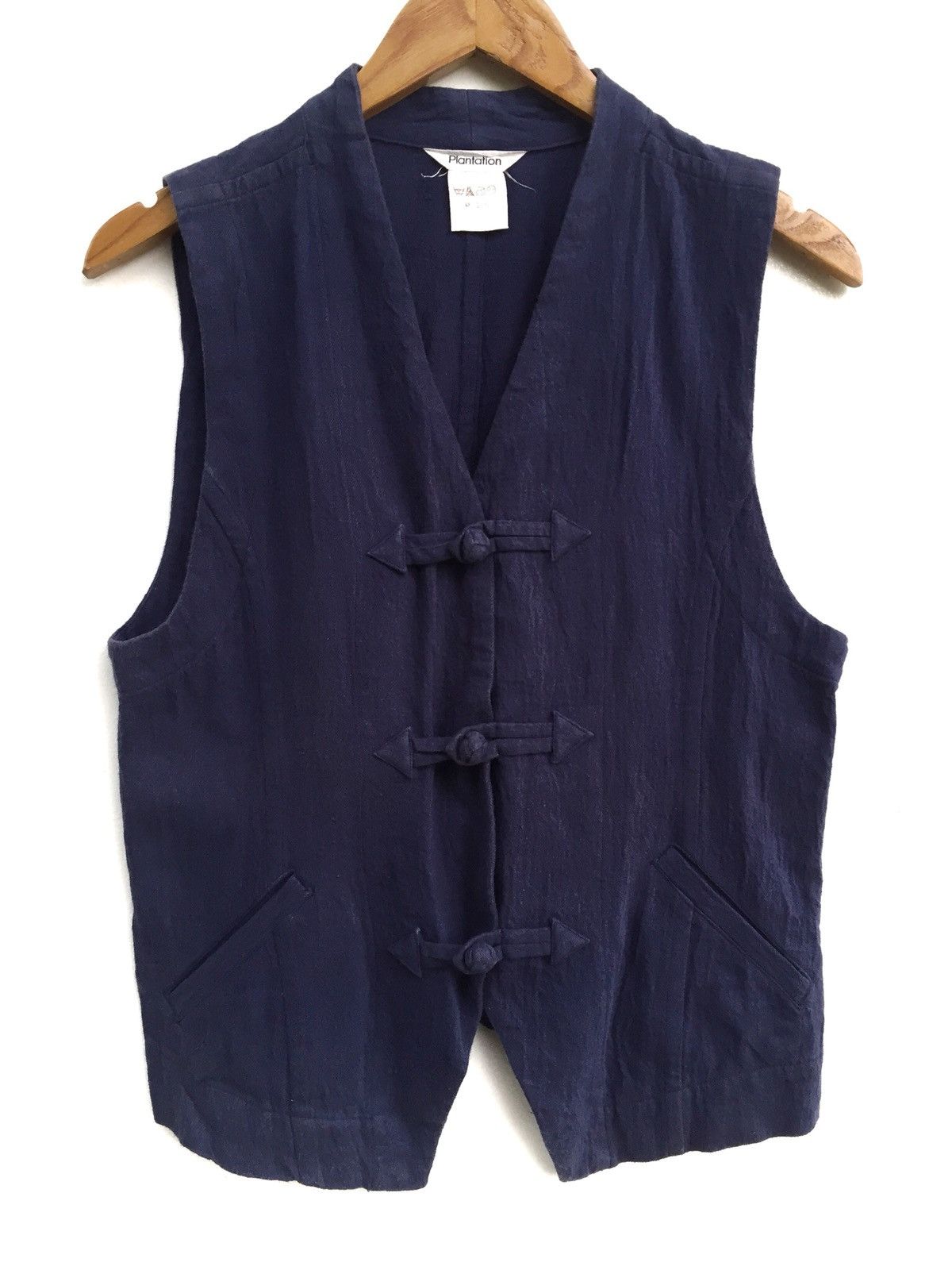 Issey Miyake Vintage Issey Miyake Plantation Kimono Wrap Vest Jacket Size US M / EU 48-50 / 2 - 1 Thumbnail