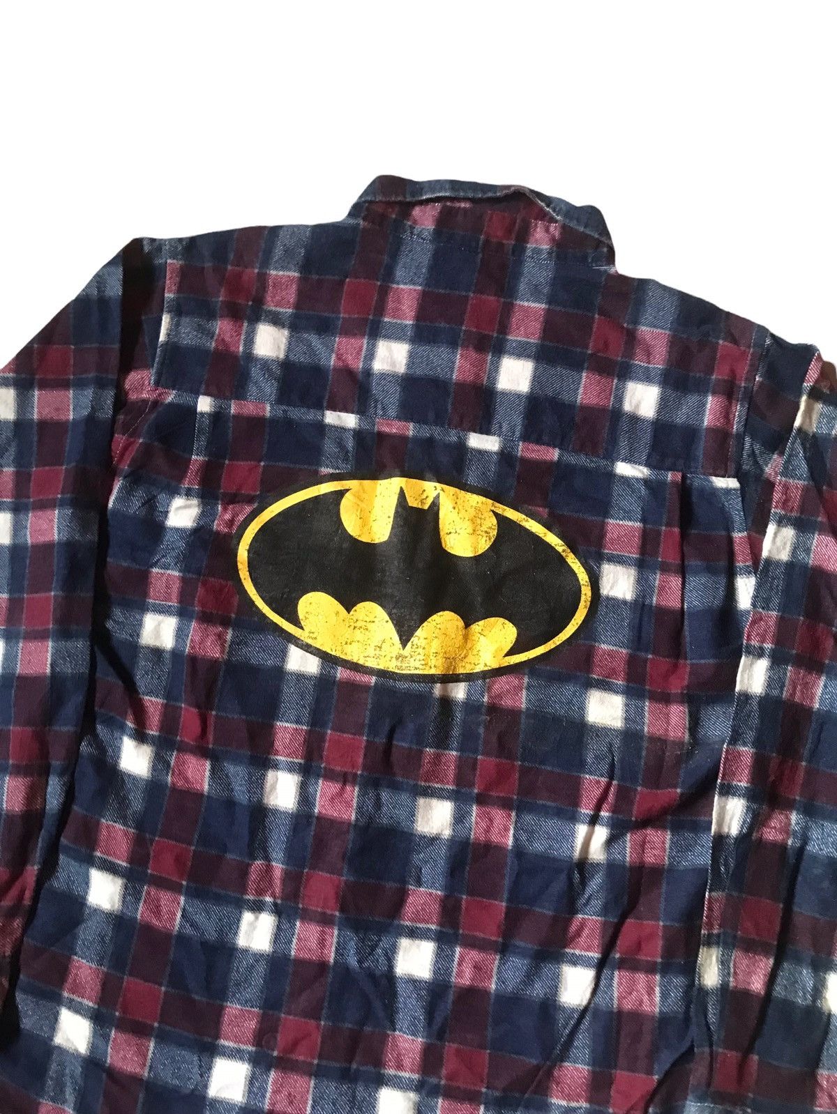DC Comics × Flannel Vtg Dc Comic Batman Flannel Button Shirt Size US S / EU 44-46 / 1 - 3 Thumbnail