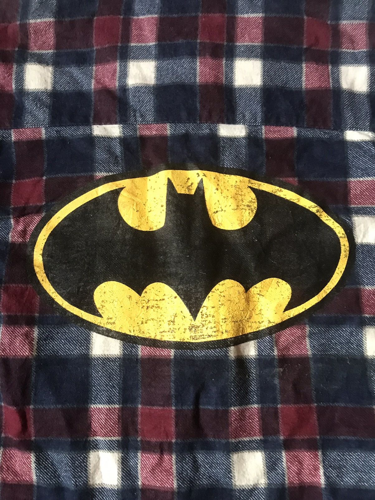 DC Comics × Flannel Vtg Dc Comic Batman Flannel Button Shirt Size US S / EU 44-46 / 1 - 6 Thumbnail