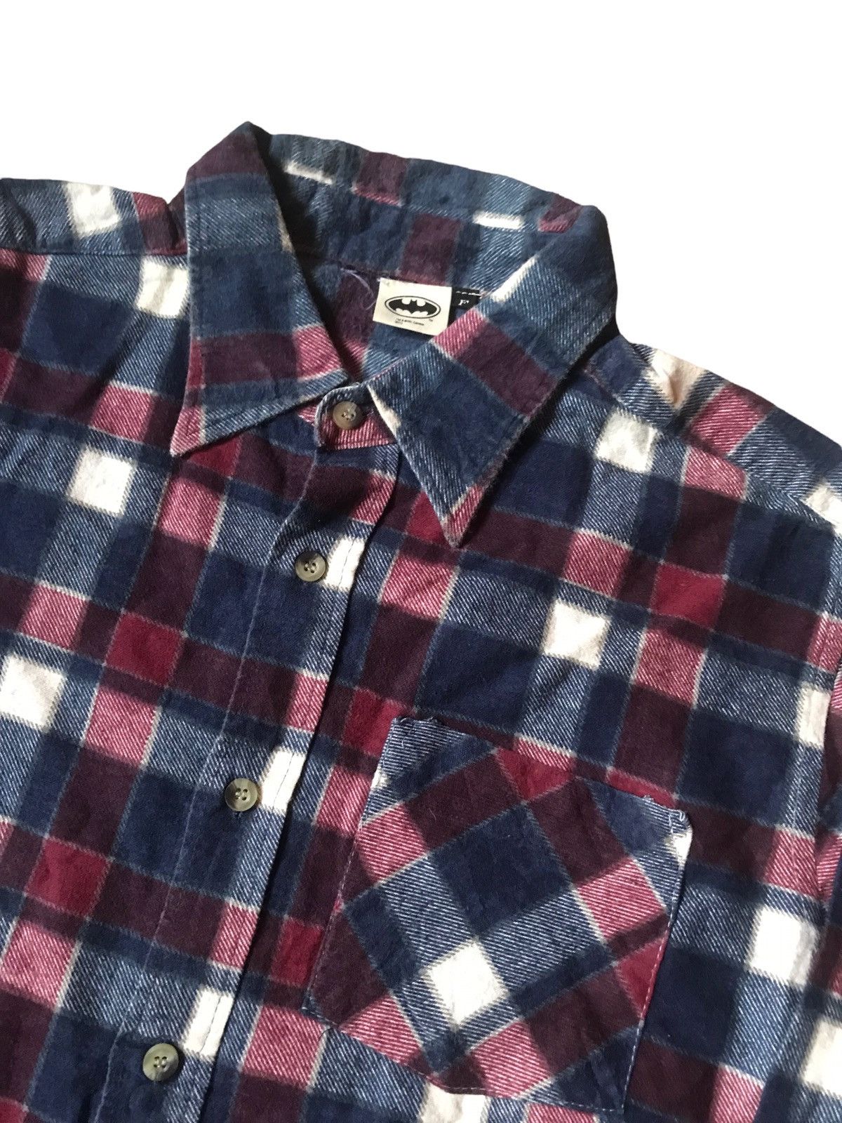 DC Comics × Flannel Vtg Dc Comic Batman Flannel Button Shirt Size US S / EU 44-46 / 1 - 5 Thumbnail